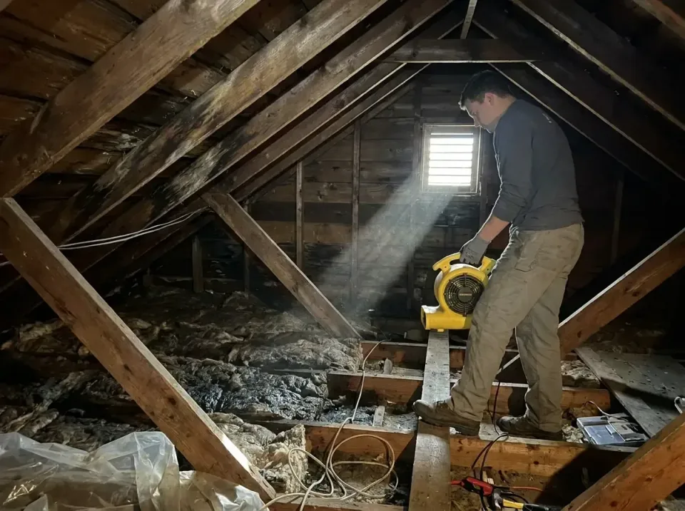 attic-water-damage-drying-proc-007 — frequently asked questions, Emergency Water Extraction & 24/7 Flood Response in Thatche…